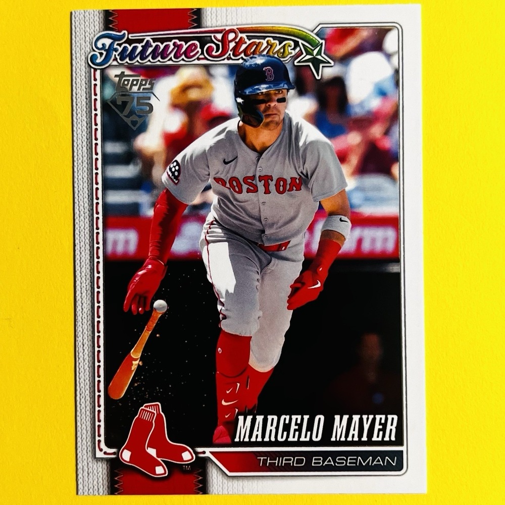 2026 Topps‎ Series 1 - Marcelo Mayer #269 (RC) Boston Red Sox Future Stars